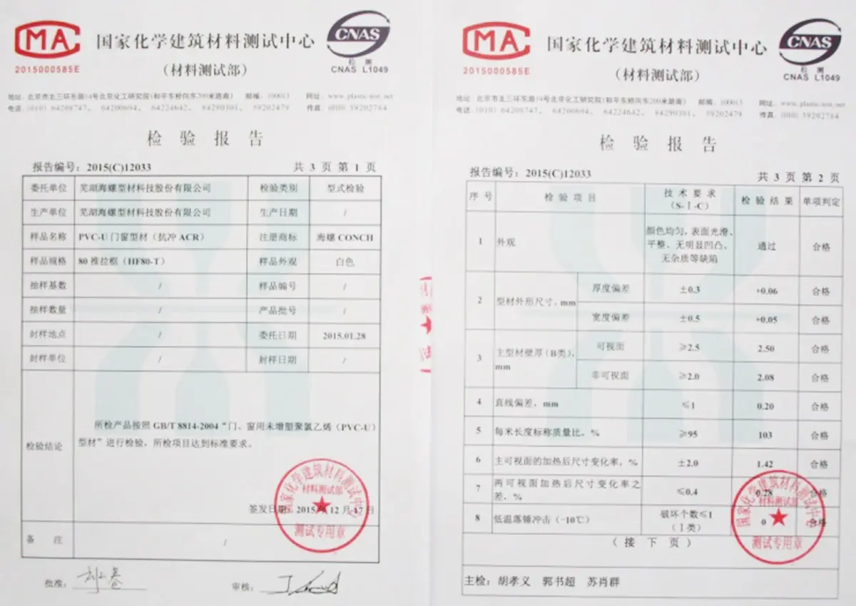 Our Certification