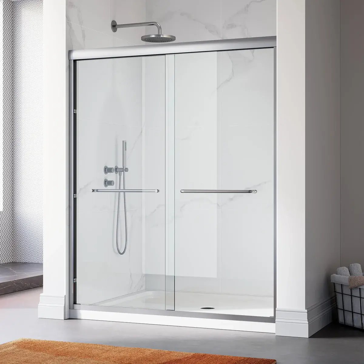 Double Slider Shower Door