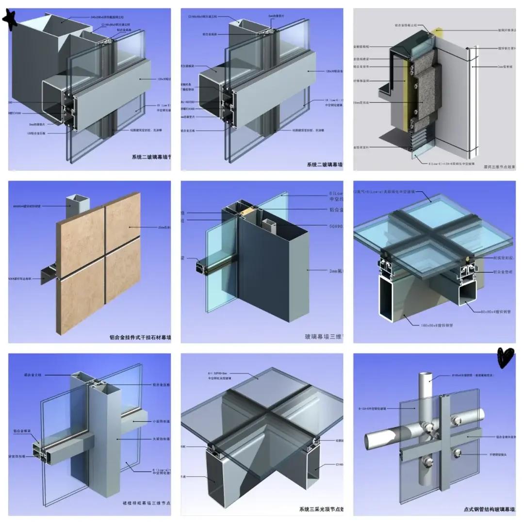 Aluminium Panel Curtain Wall