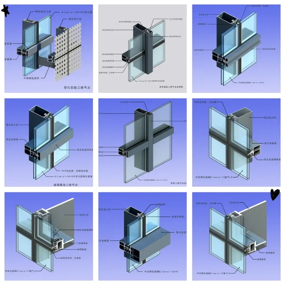 Aluminium Panel Curtain Wall