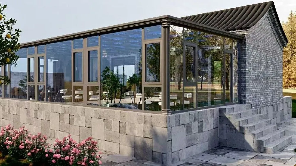 Four Season Enhanced Aluminum Sunroom Four Season Enhanced Aluminum Sunroom