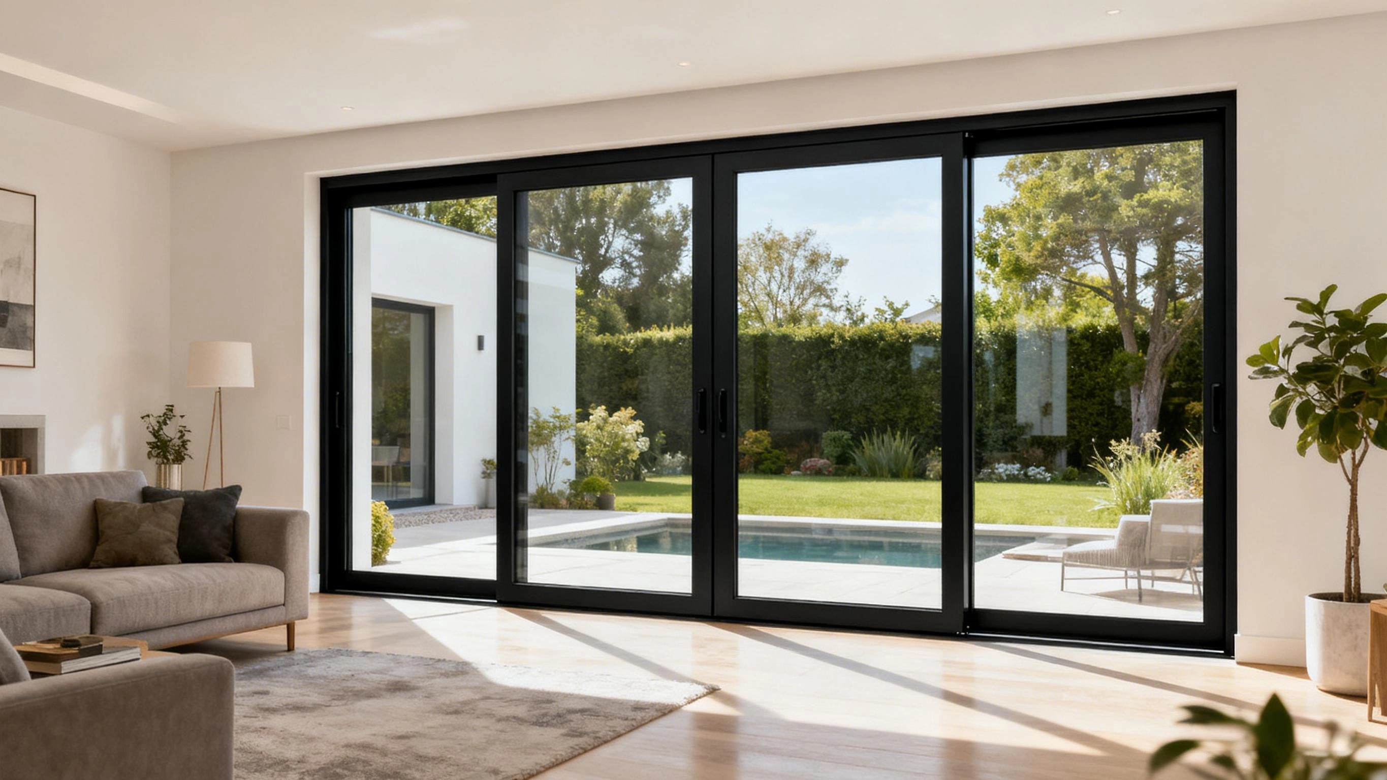 Multi-Panel UPVC Sliding Doors