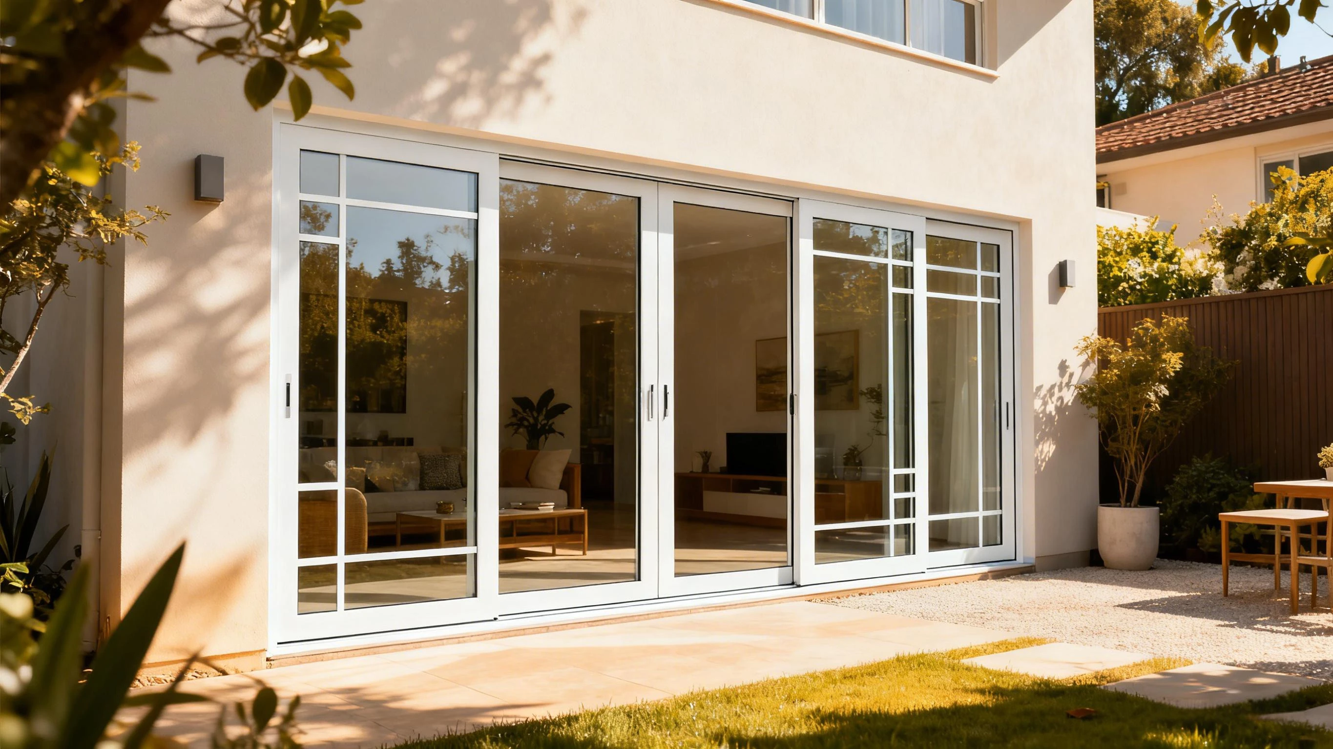 Multi-Panel UPVC Sliding Doors