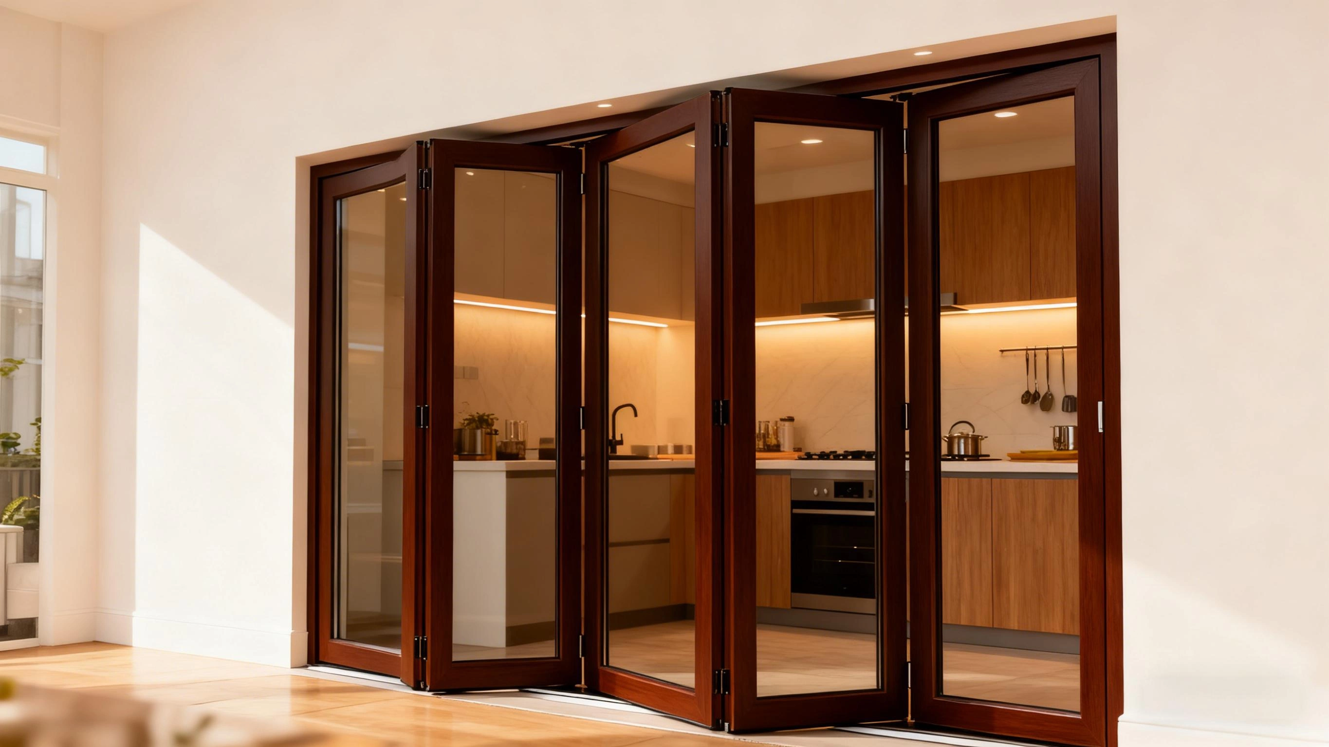 UPVC Accordion Doors UPVC Accordion Doors