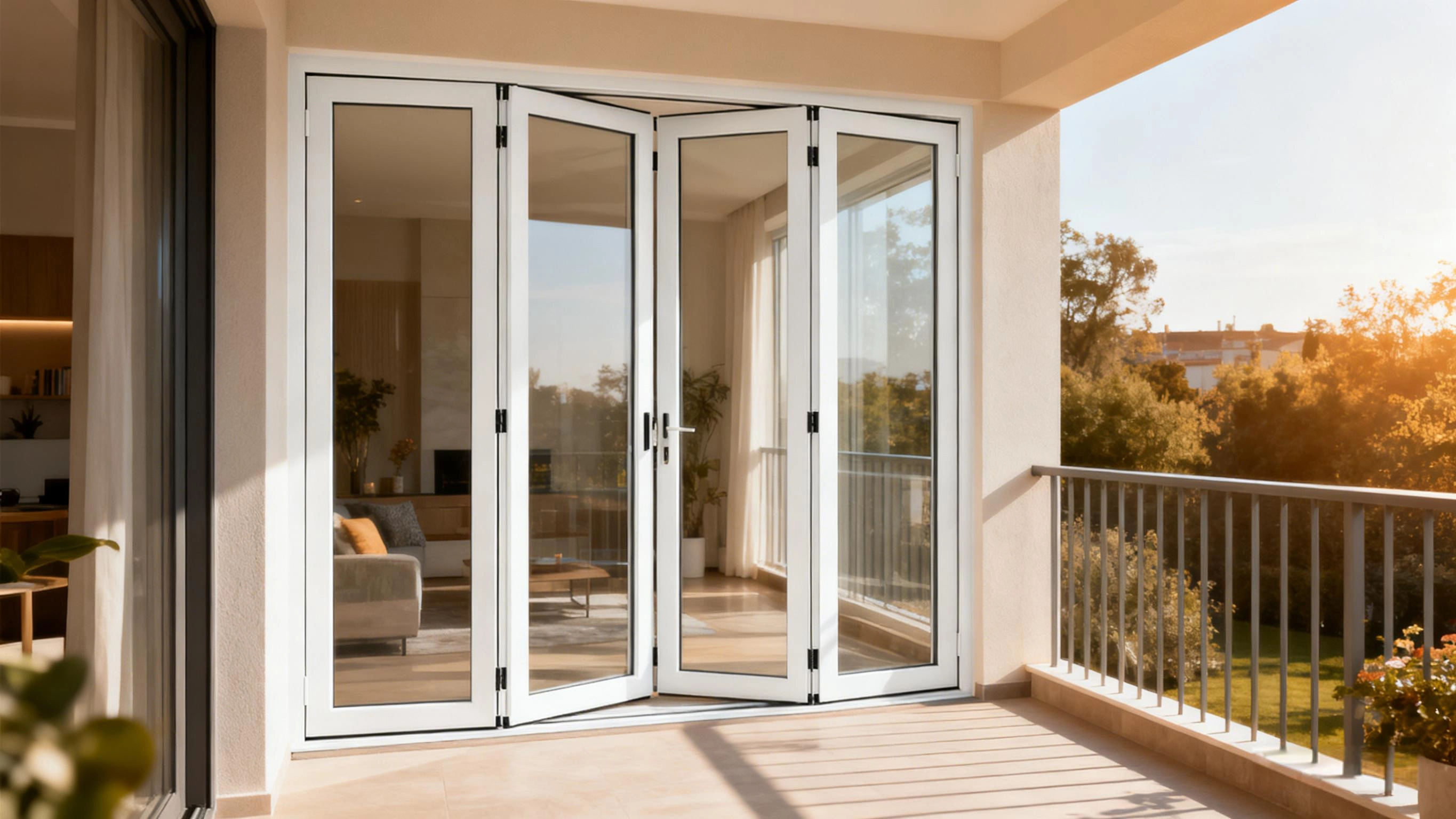 UPVC Accordion Doors UPVC Accordion Doors