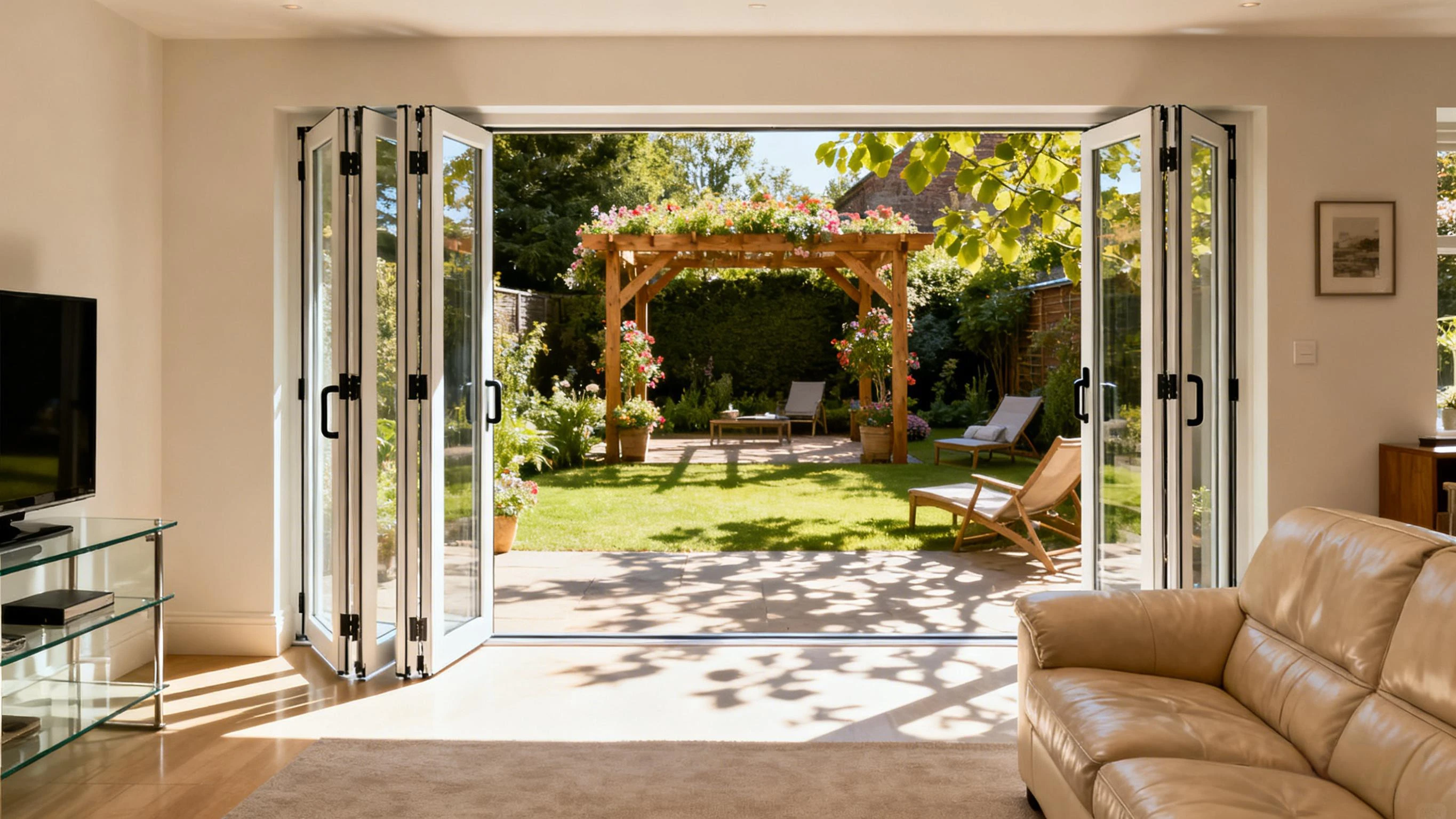 UPVC Accordion Doors UPVC Accordion Doors