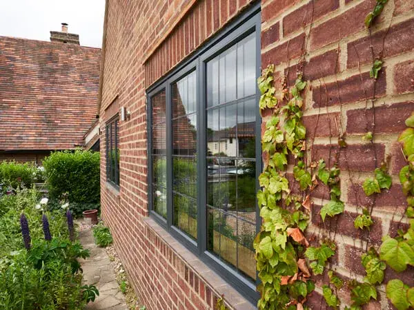 Aluminum Flush Windows