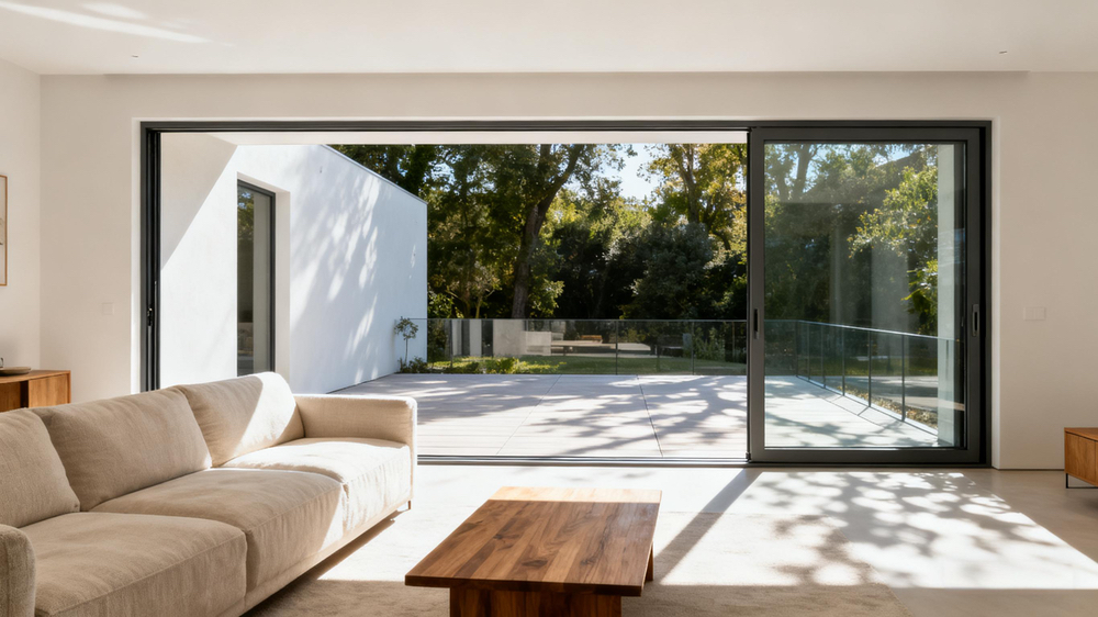 aluminium sliding external doors