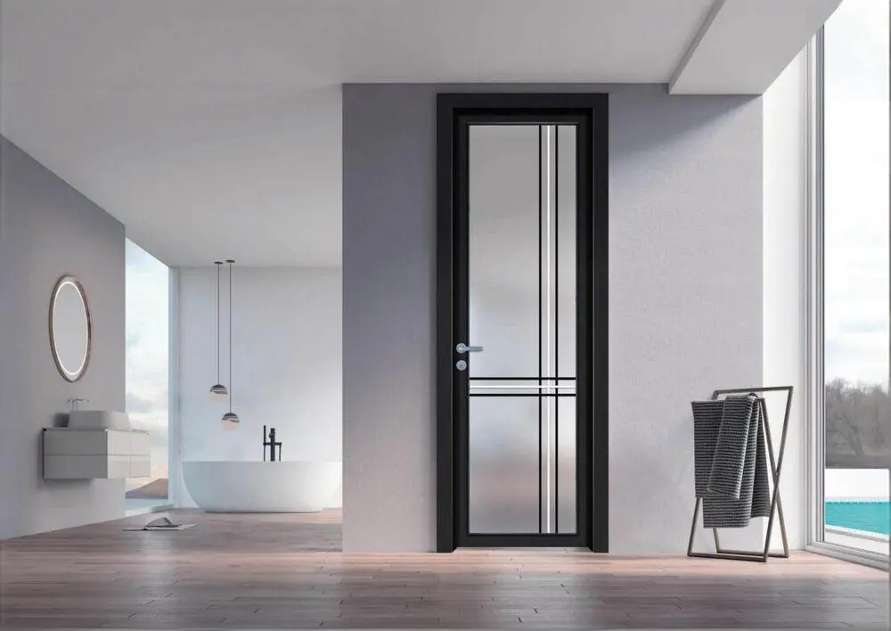 aluminum glass swing door aluminum glass swing door