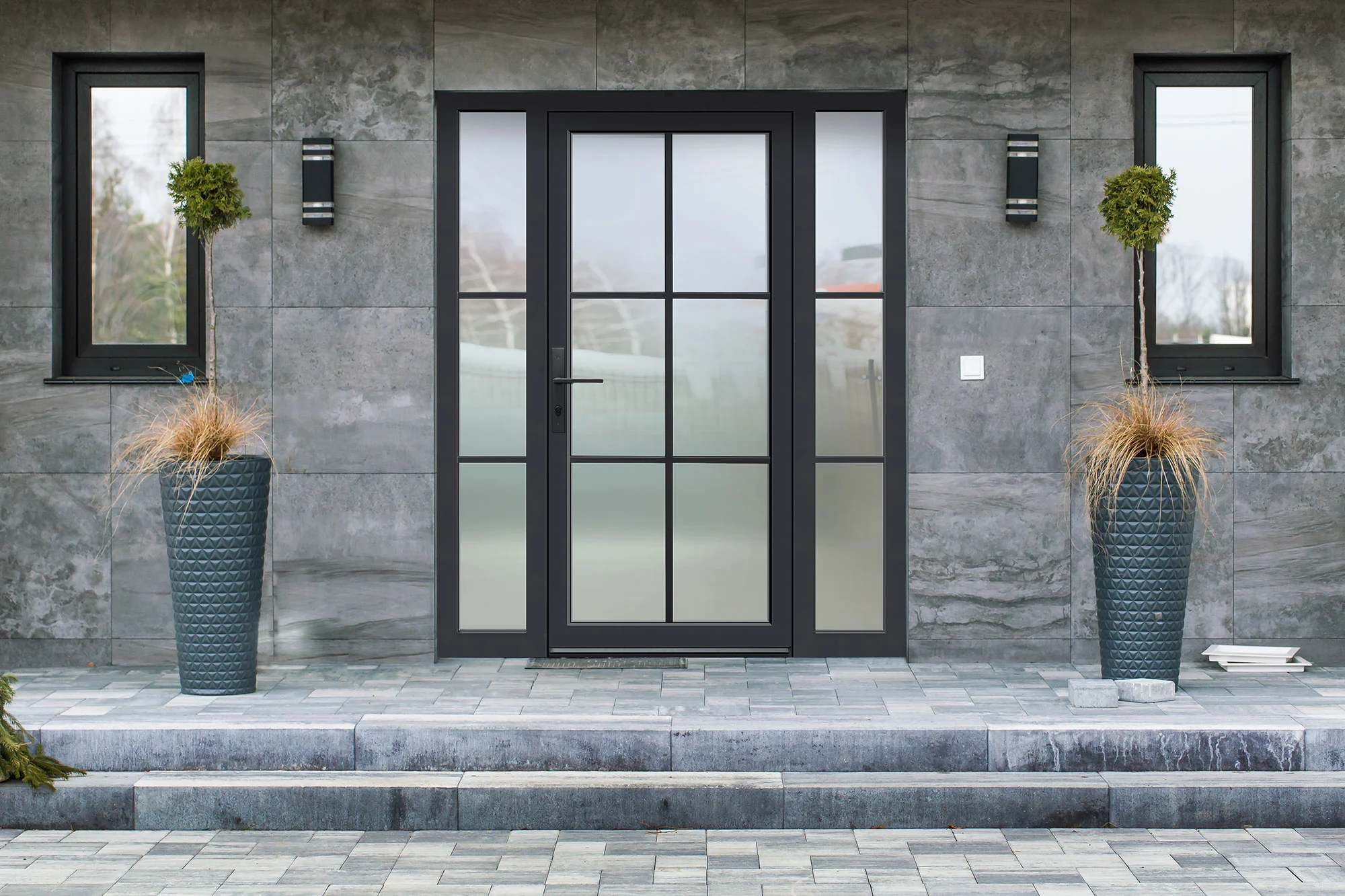 Aluminum Front Entry Doors