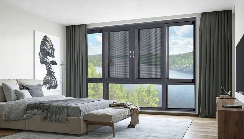 horizontal sliding aluminum windows