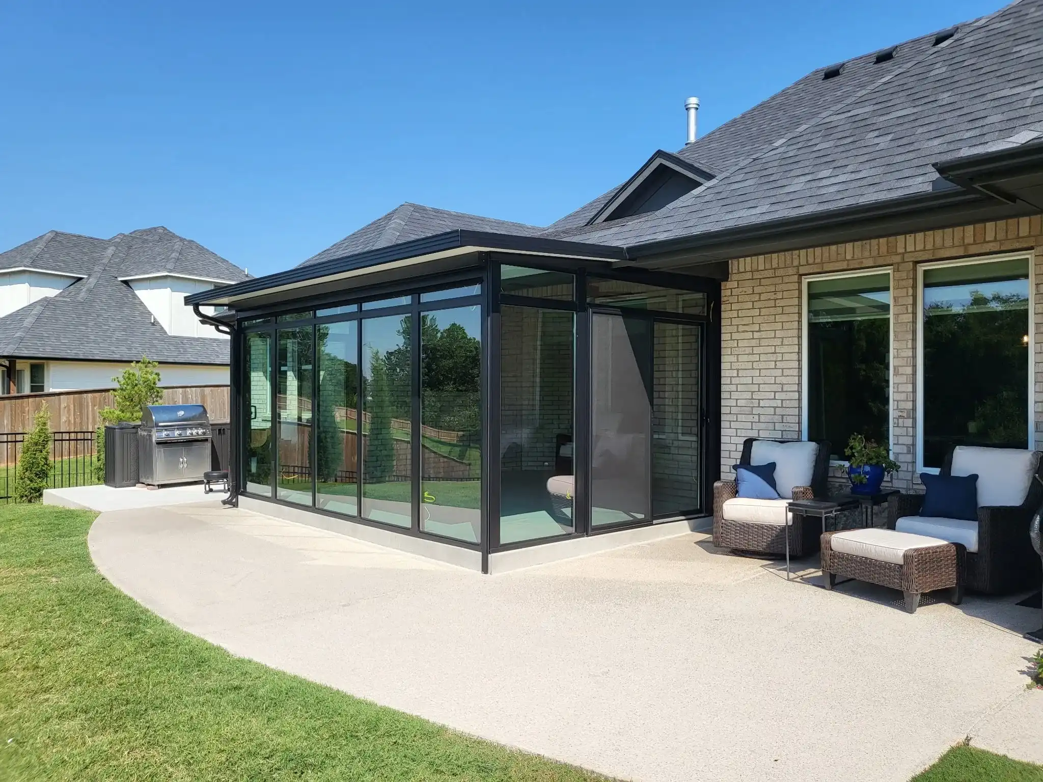 Four Season Enhanced Aluminum Sunroom