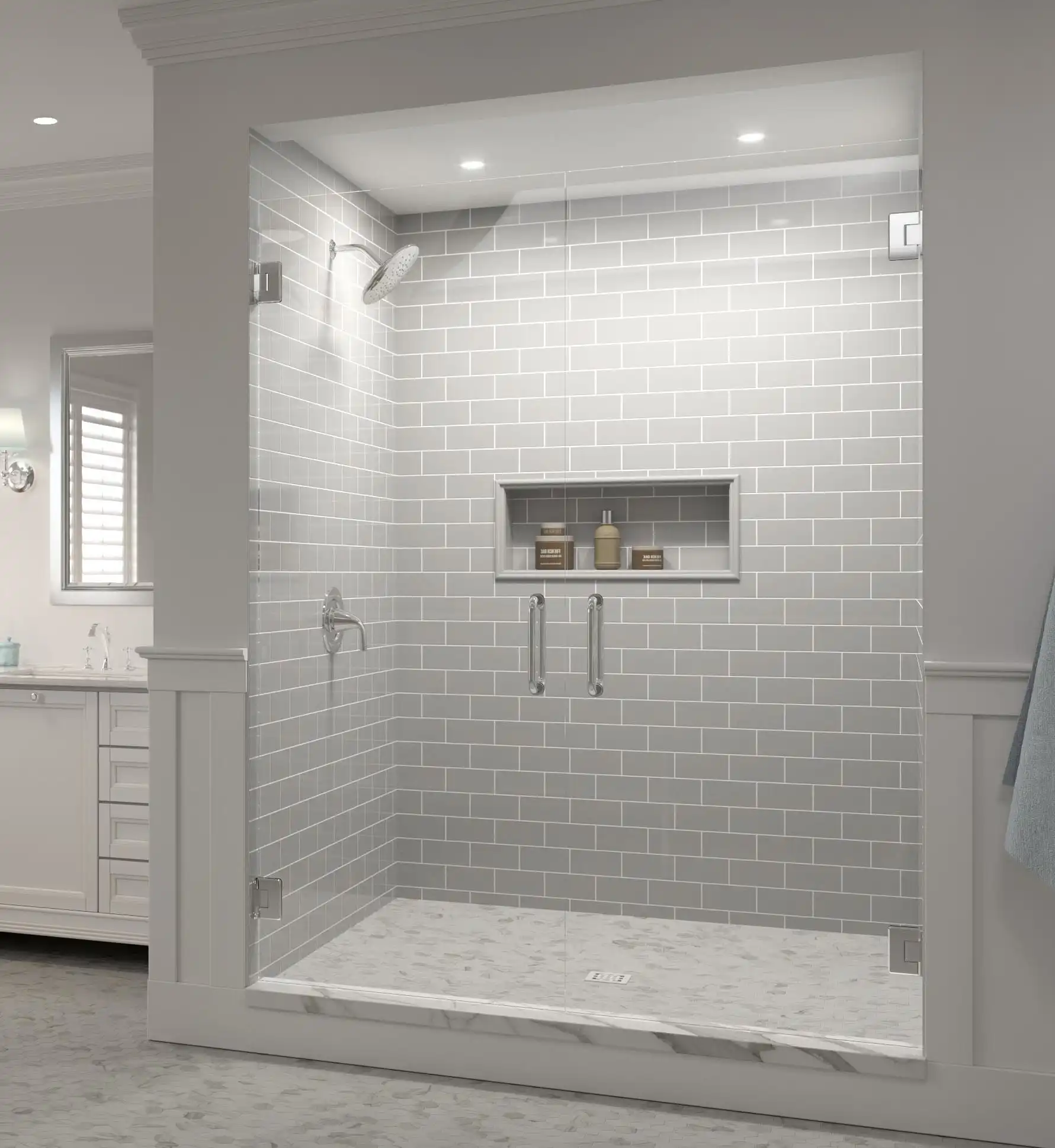 Frameless Swing Glass Shower Door