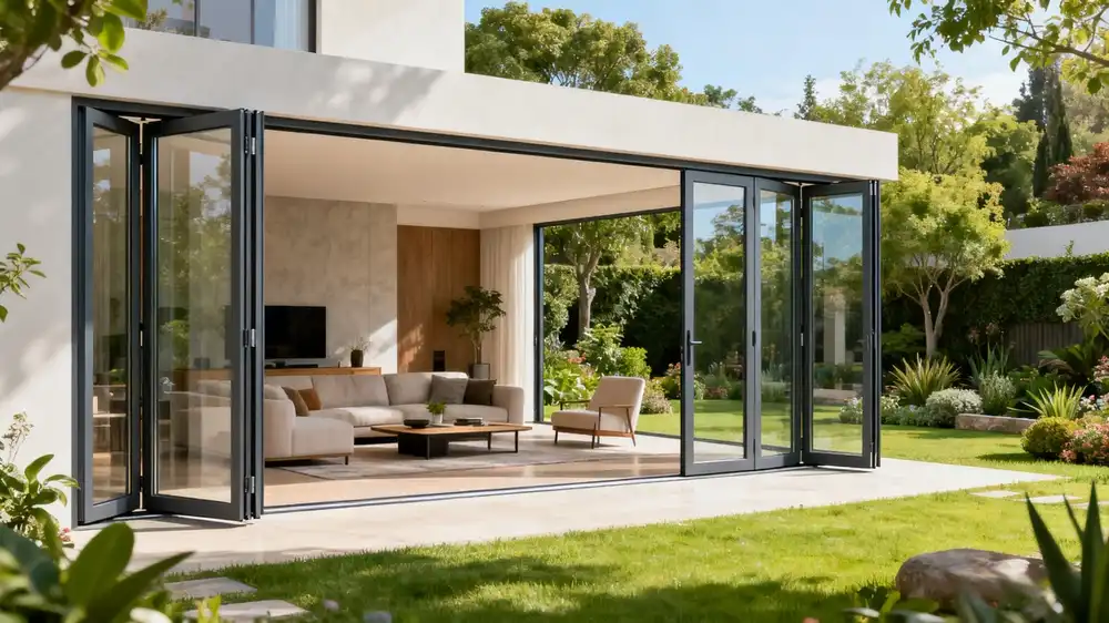 Multi-Panel Folding Door