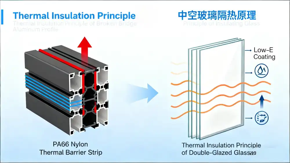 Thermal Break Aluminum Profiles Thermal Break Aluminum Profiles