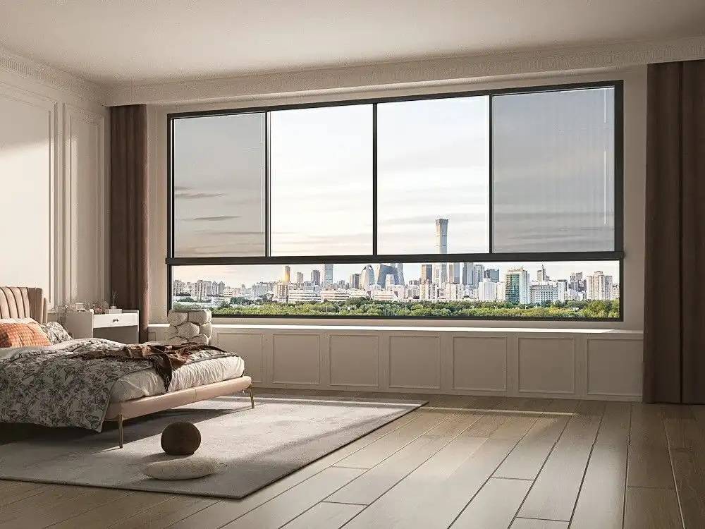 horizontal sliding aluminum windows