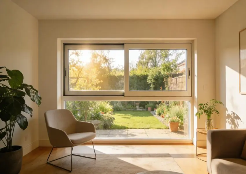 Horizontal Sliding UPVC Window 