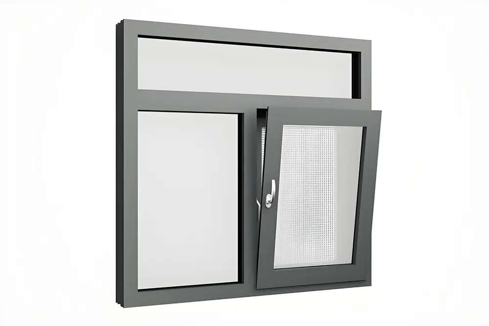 aluminum tilt turn windows
