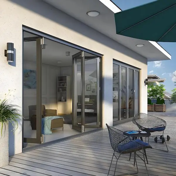 Thermal Break Aluminum Bifold Door Thermal Break Aluminum Bifold Door