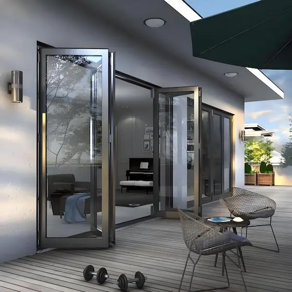 Thermal Break Aluminum Bifold Door