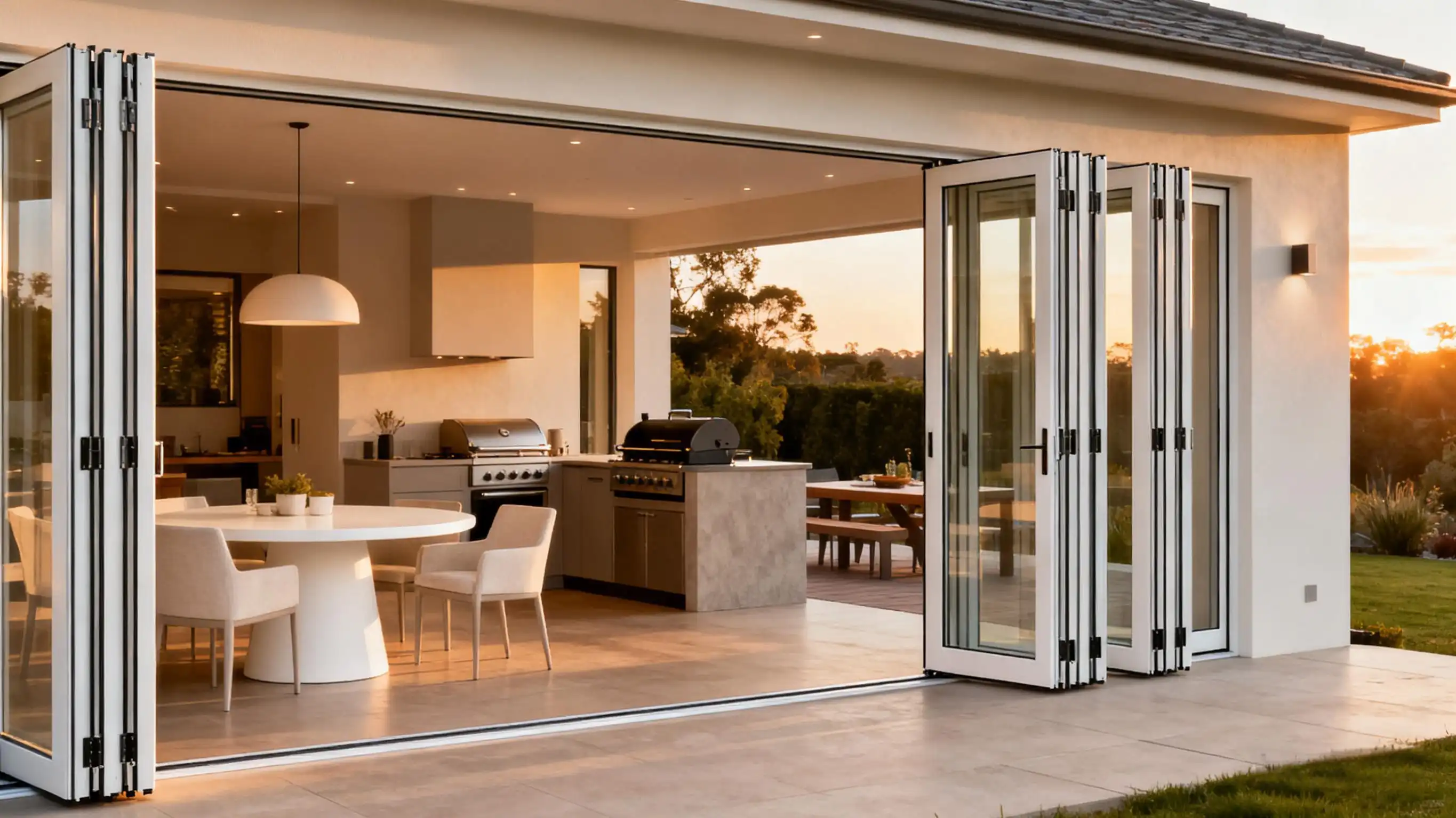 UPVC Folding Sliding Door UPVC Folding Sliding Door