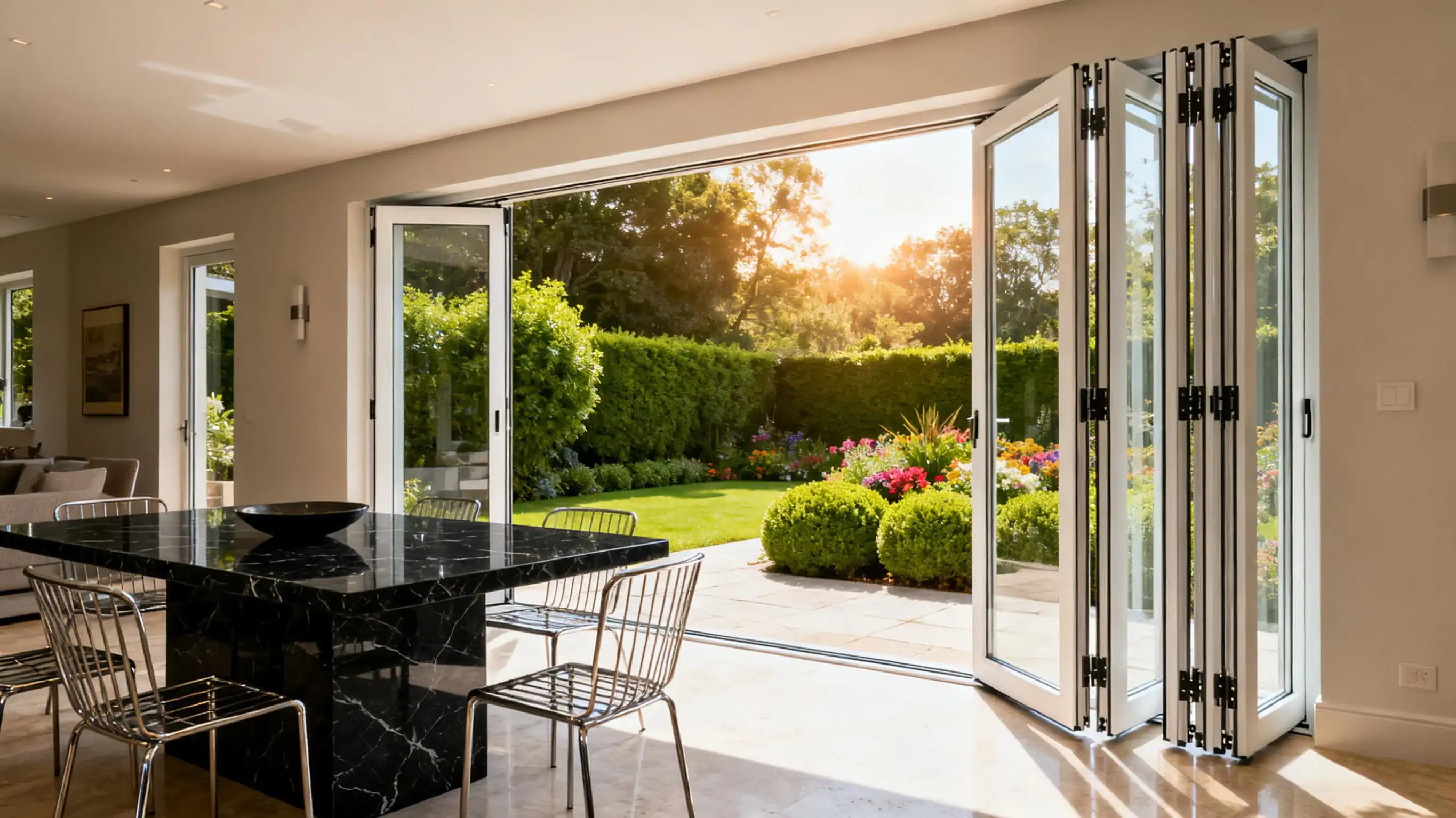 UPVC Folding Sliding Door UPVC Folding Sliding Door