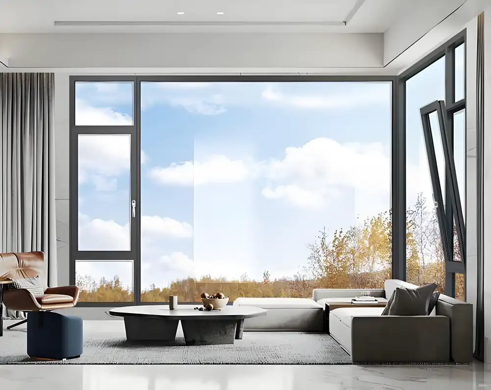 Aluminum Tilt Turn Windows