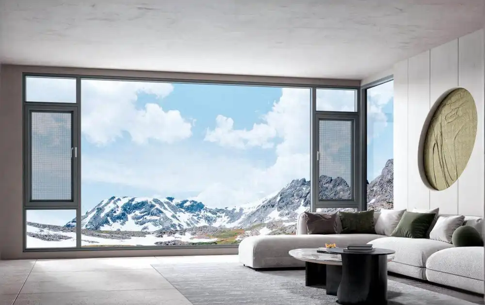 flush sash aluminium windows