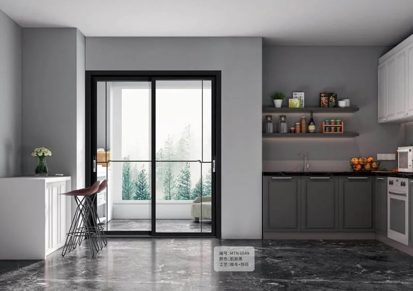 Thermal Break Aluminum Sliding Door