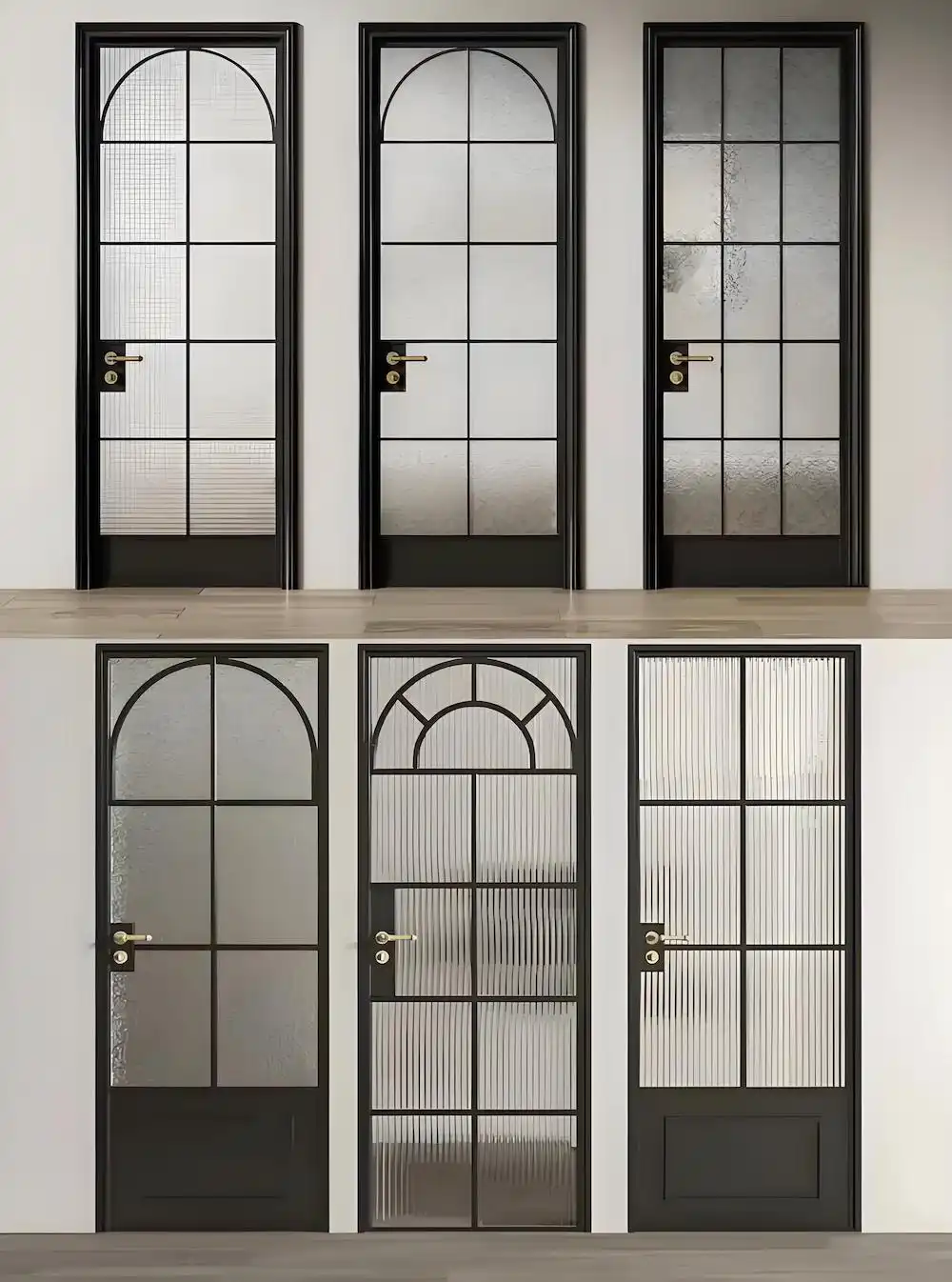 Aluminum French Casement Door
