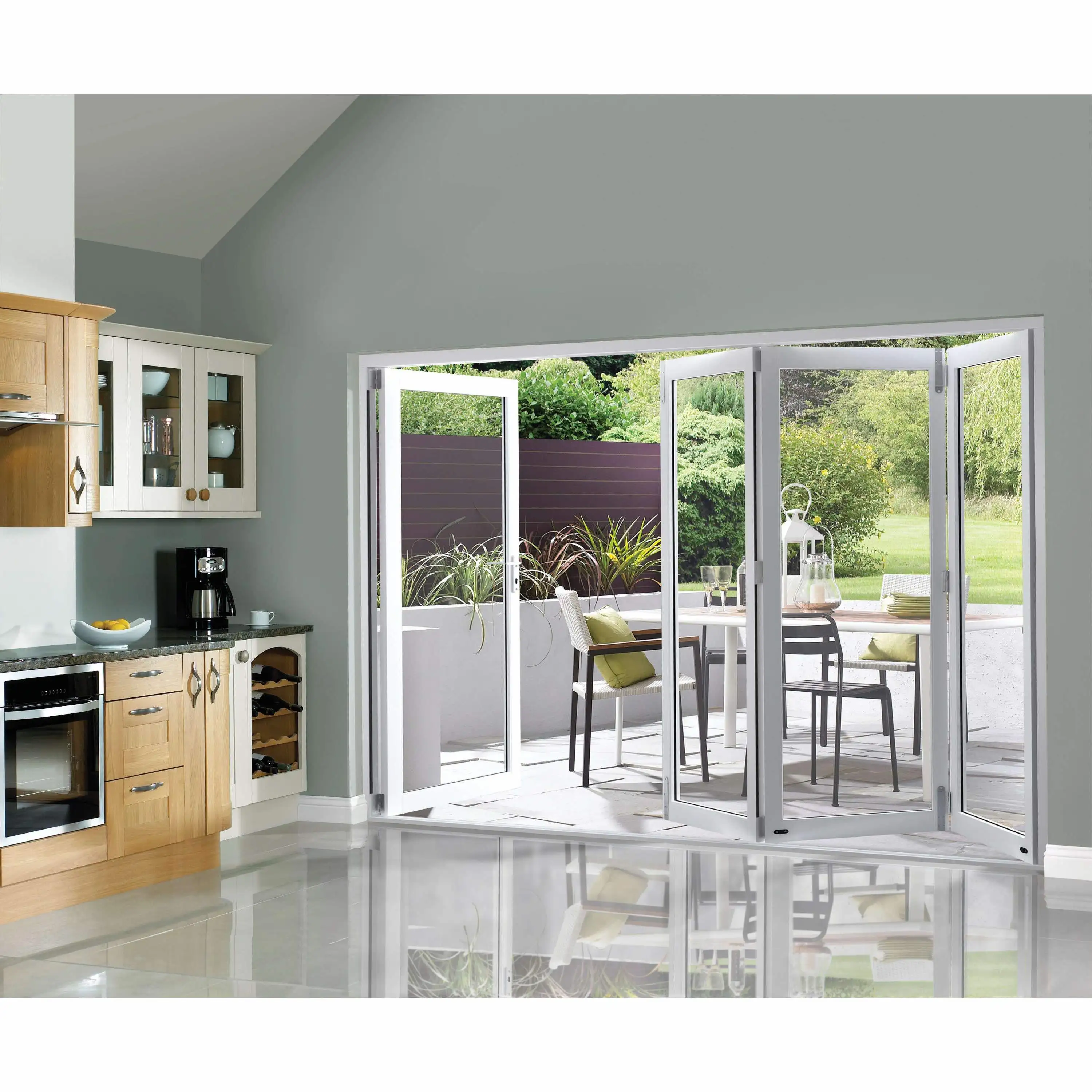 slimline UPVC bifold doors