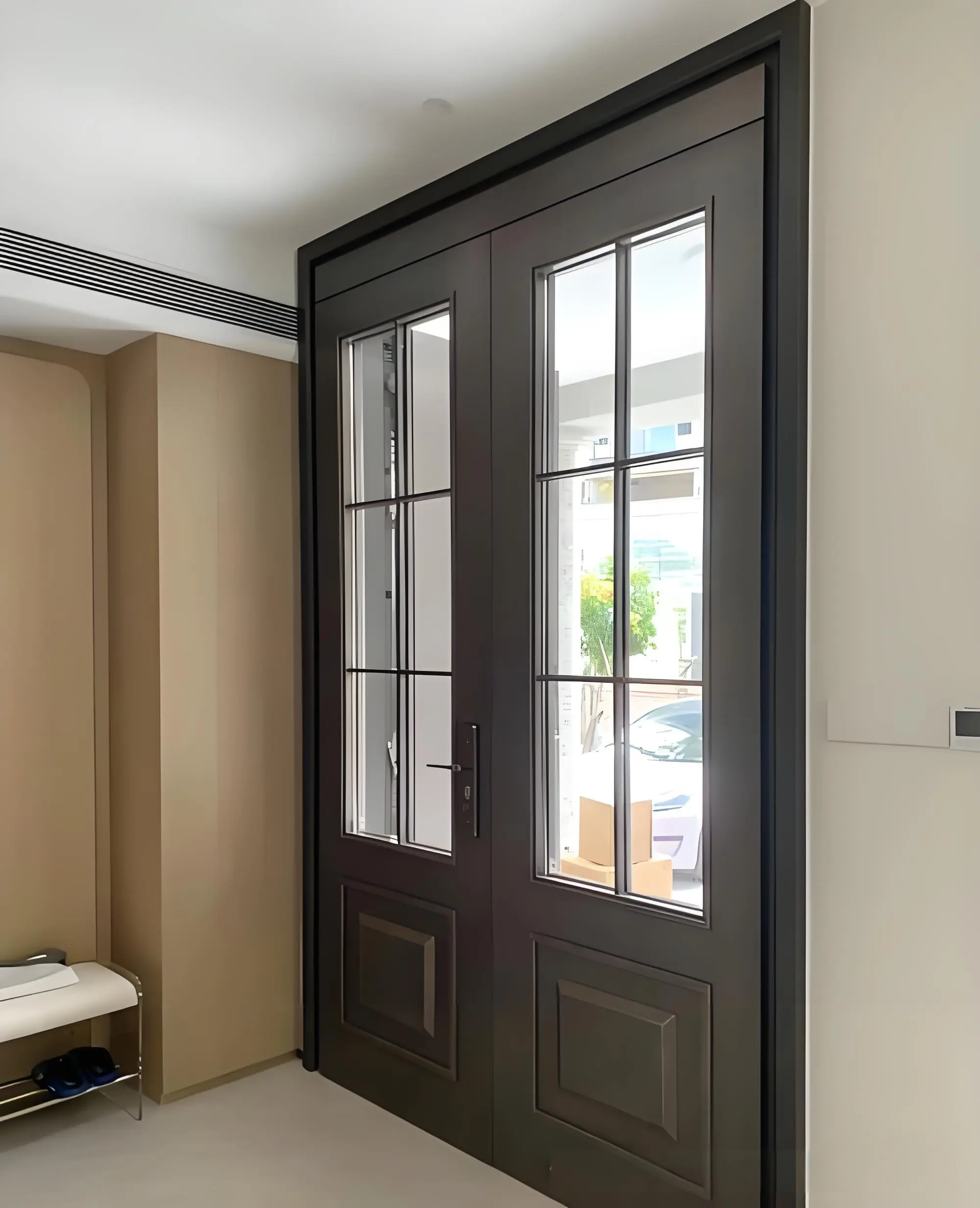 aluminum front entry doors