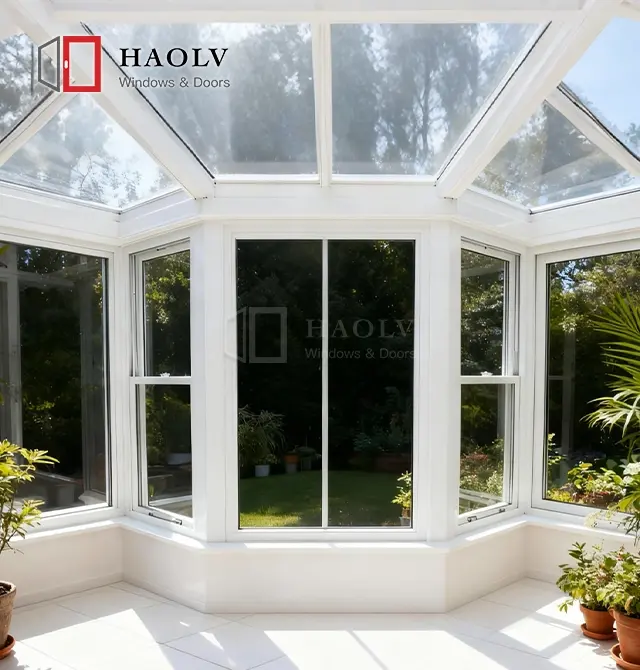 PVC Corner Window