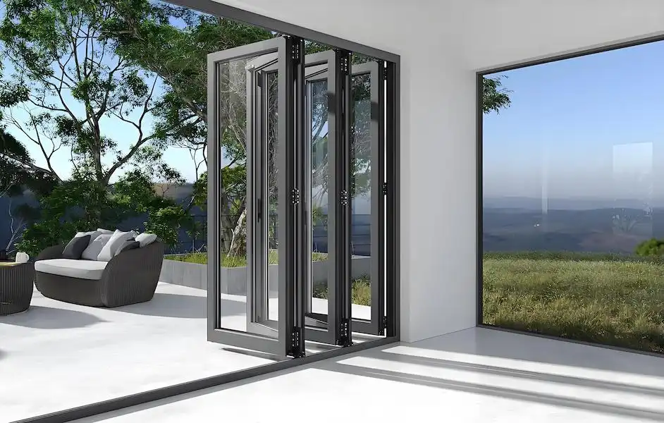Aluminum Thermal Break Folding Door Aluminum Thermal Break Folding Door