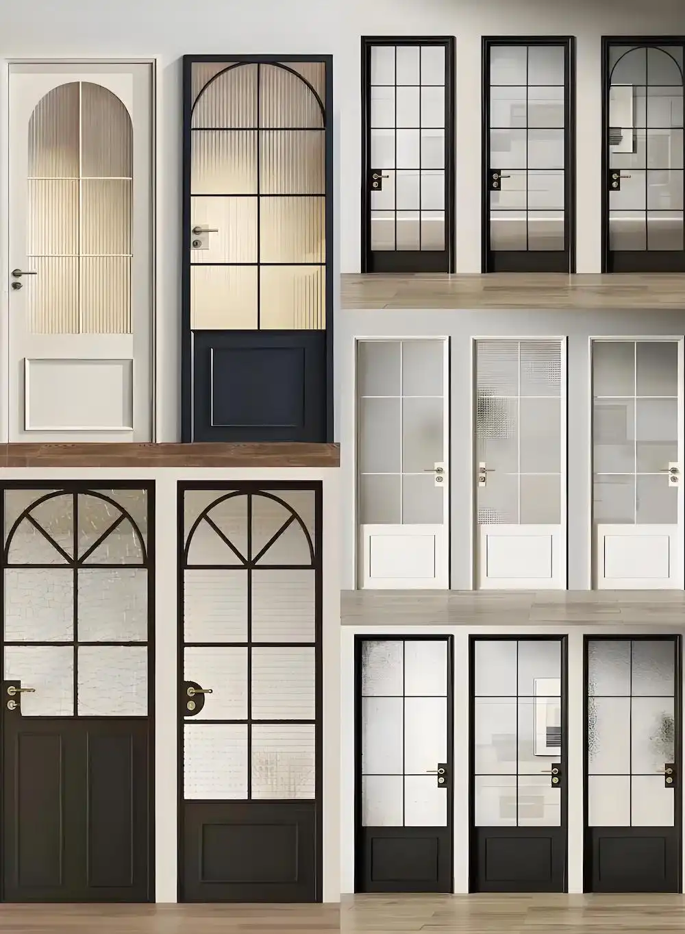 Aluminum French Casement Door Aluminum French Casement Door