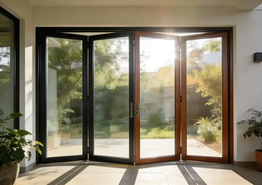 What is a multi-panel door?